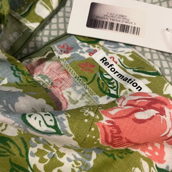 Reformation Nwt pinegrove linen pants size 2 - Picture 4 of 4